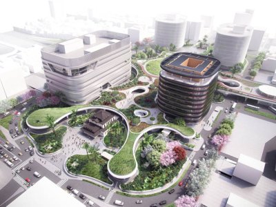 台湾高雄绿色车站总体设计规划 /Mecanoo 事务所