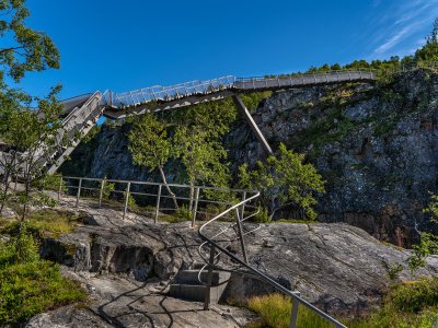 Vøringsfossen步行桥，挪威 / Carl-Viggo Hølmebakk