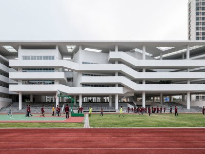 日常项目深度报道：海口寰岛实验学校初中部 / 迹·建筑事务所