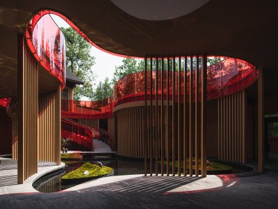 道法自然-藏在成都青羊宫的庭院餐厅 / MUDA慕达建筑