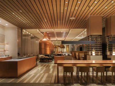 四季酒店Dai Forni餐厅，科威特 / Kokaistudios