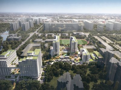 越秀地产广州市越秀养老金沙洲养老社区项目
