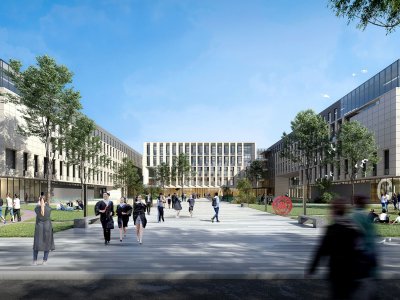 北京大学现代农学院与先进技术综合科研大楼