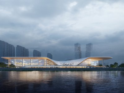 青岛滨海活力湾文化体育中心