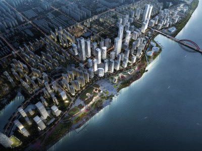 湖南长沙金融中心概念规划及城市设计