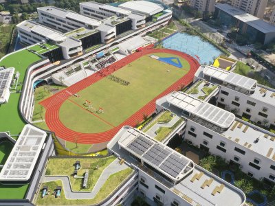 苏州科技城天佑实验小学及幼儿园 / BAU