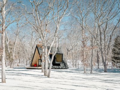 森林疗养小屋，美国 / BE_Design