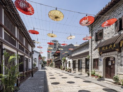 南捕厅历史城区大板巷示范段保护与更新