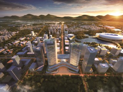 成都天府奥体城概念性规划及城市设计