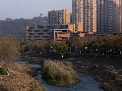 龙岩工人文化宫，福建 / 天津华汇工程建筑设计有限公司