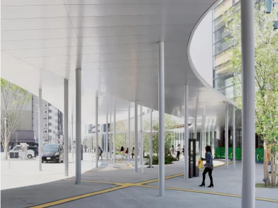 京都站苏拉卡瓦出口广场 / Kumamoto Station. Sirakawa Exit Plaza | SANAA