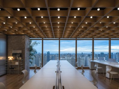 慕达高空办公室， 成都 / 慕达建筑