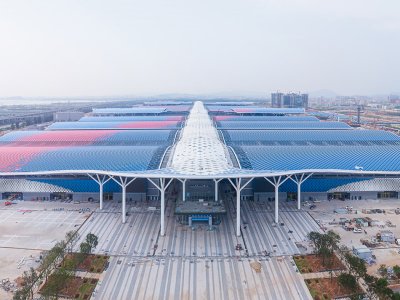 由欧博担任设计总承包的深圳国际会展中心落成