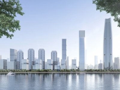武汉长江中心项目B2-B4项目建筑方案设计