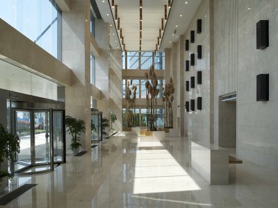 Hongcheng大厦大堂主题景观，杭州