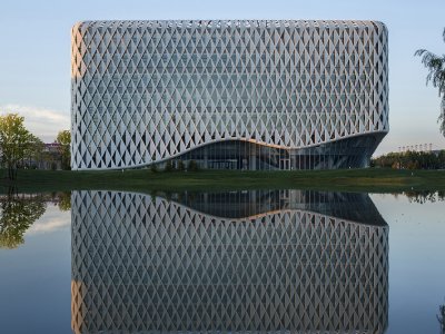 北京建筑工程学院新图书馆 ，北京