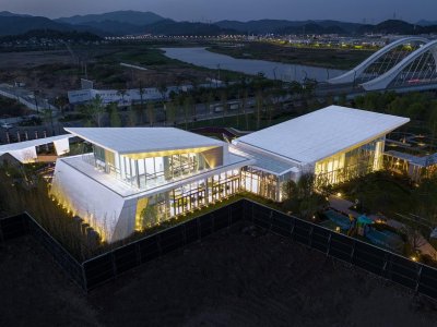 城市里的院落——广州南沙金茂湾综合体 / 柏涛设计