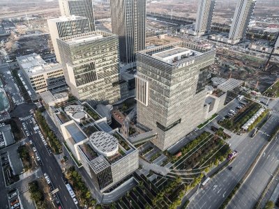 南京研创园孵鹰大厦，人性化设计办公社区