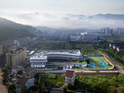 三门健跳大孚双语幼儿园，浙江 / 思序建筑规划设计有限公司