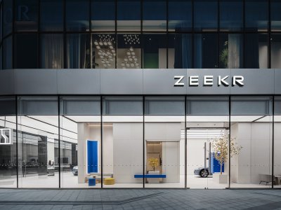 ZEEKR Center极氪中心 西安南湖金座店，陕西 / MOC DESIGN OFFICE