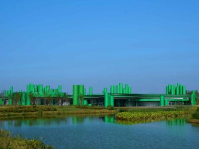 西安浐灞国家湿地公园科普馆建筑