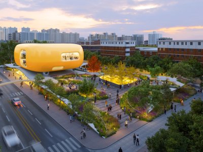 北京西城区城市展览馆 / Selgascano