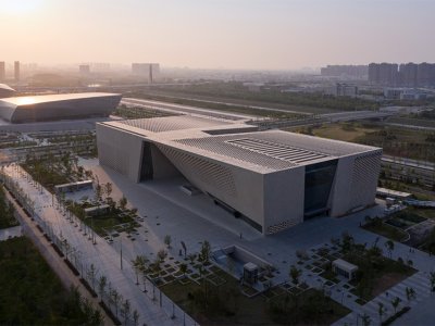 郑州美术馆新馆、档案史志馆 / TJAD曾群建筑研究室