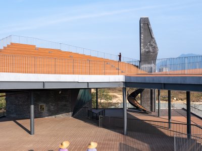 坪山阳台 - 深圳坪山河南布净水站上部建筑设计 / 南沙原创建筑设计工作室