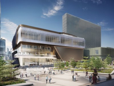 UNStudio在香港西九龙文化区设计世界级舞蹈及戏剧艺术剧场