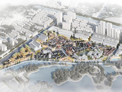 淮安都天庙地段城市设计