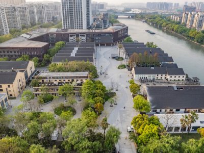 杭州大运河南段水岸提升 / 刘宇扬建筑事务所
