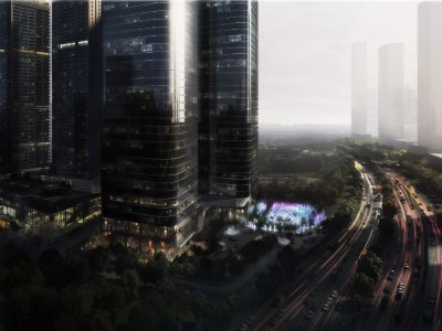 水晶森林 - teamLab与中洲集团在深圳共造个性化城市