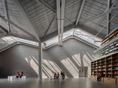 正泽学校平安里校区 / WIT方夏设计 + 北京建院