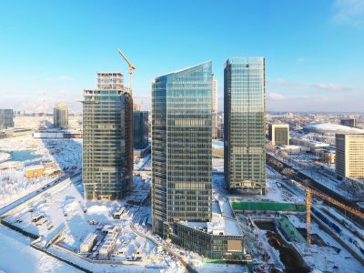 乌兹别克斯坦共和国   工业建设商业股份银行办公总部、阿洛卡商业股份银行办公总部、阿萨卡商业股份银行办公总部