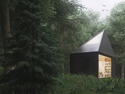 林中小屋，波兰