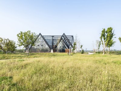衡水植物园温室展览馆 / 空格建筑