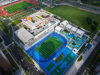 华南理工大学国际校区F6小学、幼儿园，广州 / 华南理工大学建筑设计研究院有限公司工作二室