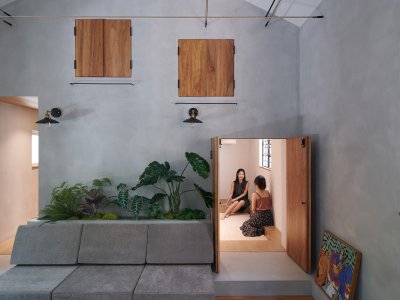 上海永嘉路城市“旮旯”空间改造 / 灰空间建筑事务所