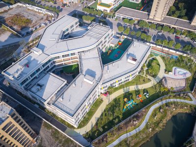 YY梯田学校 - 宁波艾迪国际幼儿园 / 格筑设计