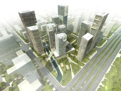gmp在南京中标10栋综合体建筑