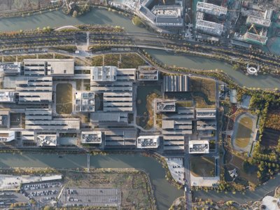 中国美术学院良渚校区一期全场落成，杭州 / 非常建筑