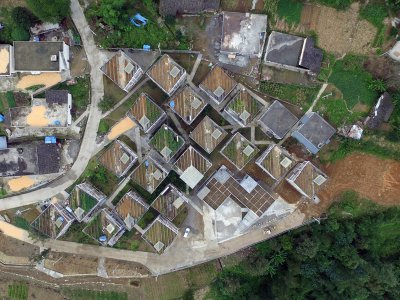 金台村重建项目，四川