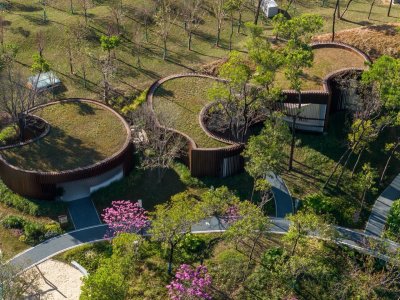 侨城北公园游客中心，深圳 / 一树建筑工作室