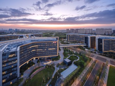 阿里巴巴北京朝阳科技园 / NBBJ + 北京市建筑设计研究院股份有限公司