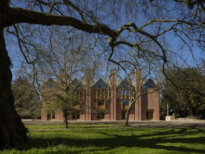 剑桥大学莫德林学院新图书馆，英国 / Níall McLaughlin Architects
