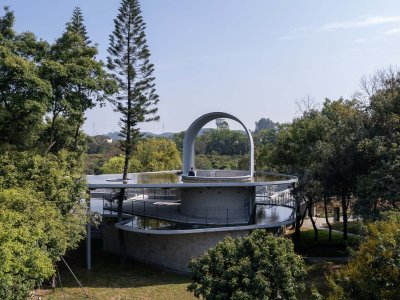 深圳市南山区环西丽湖绿道（一期）二级驿站及周边景观设计 / 原作设计工作室