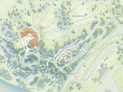 2016 ASLA 通用设计类荣誉奖: 大提顿国家公园Craig Thomas探索与游客中心 / Swift Company llc