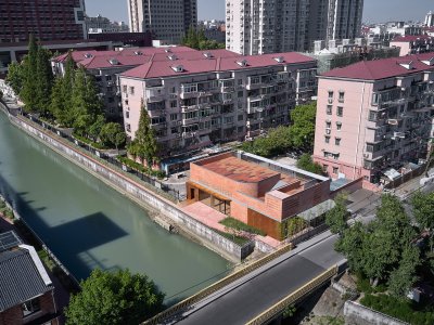 宾川路502号悦享老年食堂，上海 / 上海交通大学设计学院奥默默工作室