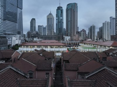 上海市同福里地块过渡临时校园 / 华建集团上海建筑设计研究院FREE STUDIO工作室