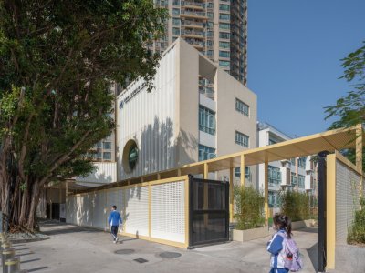 儿童之家 - 海贝幼儿园改造，深圳 / 对角线建筑